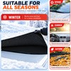 Magnetic Windshield Snow Cover for Winter Car Protection – PVC