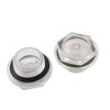 uxcell 26mm Threaded Dia Air Compressor Plastic Oil Liquid Sight
