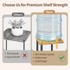 LASZOLA Black 7 Tiered Wood Plant Stand Indoor for Larger