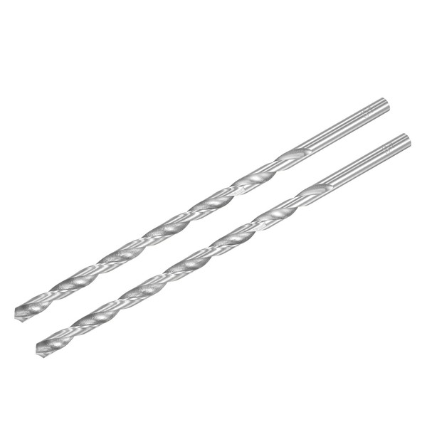 uxcell Extra Long Twist Drill Bit, HSS (High Speed Steel),