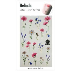 Belinda ウォーターカラータトゥー No.1 (1シート)