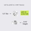 AplysiaTech Powerful Rare Earth Ring Magnets, N52-1/2 D x 3/16"