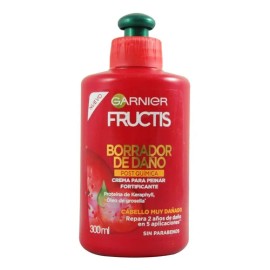 Crema De Peinar Fructis Borrador De Daño 300 Ml