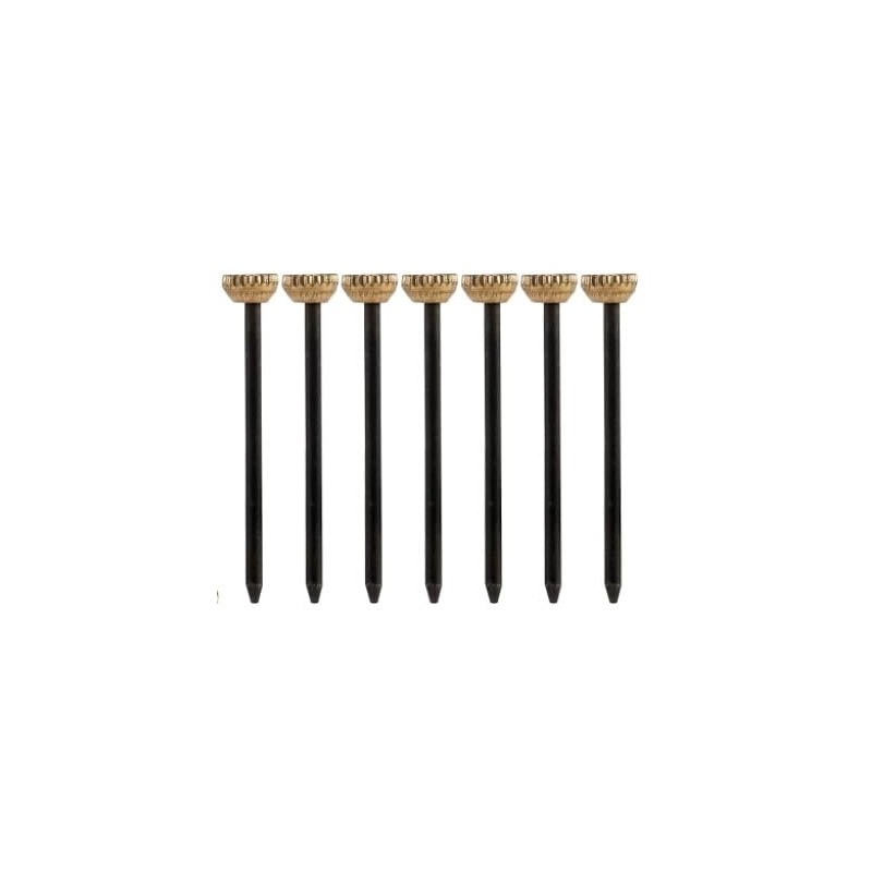 Dzina Picture Photo Hanging Hook PINS KNURLED Brass Head (