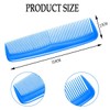 DAZISEN 4 Pieces Hair Combs - Plastic Pocket Combs Fine