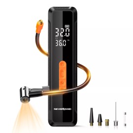 NEVERLAND 150 PSI Tire Inflator Portable Air Compressor Pump for Car Bike Motorcycle Ball