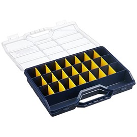 RAACO 145001/45 assortment box maximum 25 compartments 312x238x51 mm