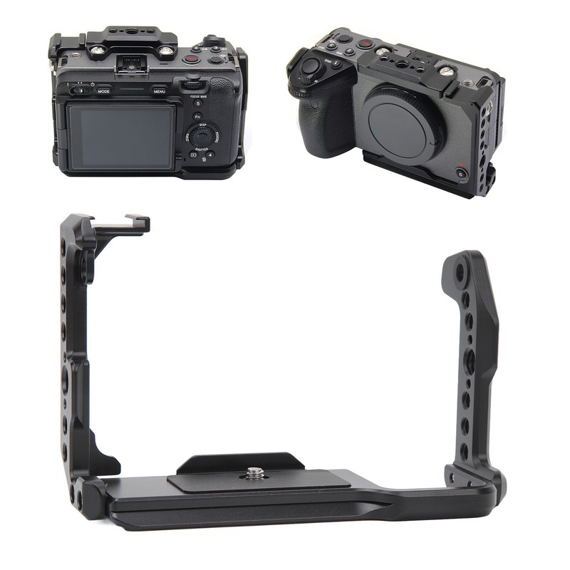 Camera Cage Accessorie Precise Opening Easy Installation Aluminum Alloy Camera