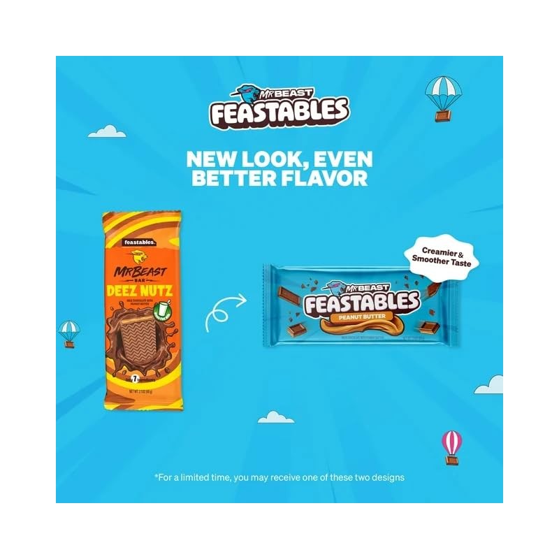 Feastables - Peanut Butter 60gr (Nueva Imagen)