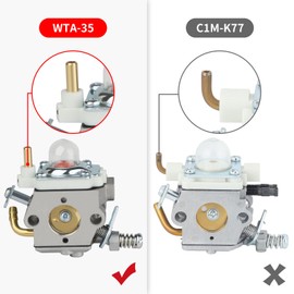 PB580T Carburetor WTA-35 Carburetor Kit for Echo PB-580T PB-580H PB 580 Echo Backpack Leaf Blower Replace A021004331 Carb with Air Filter Tune Up Kit