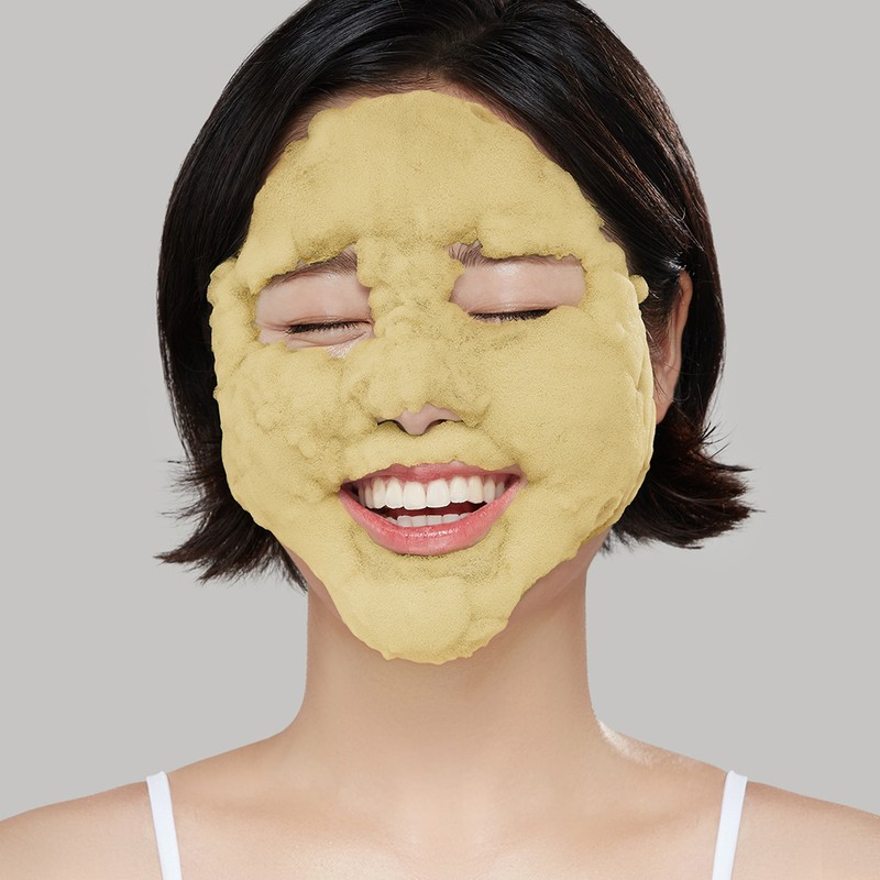 P.CALM Turmeric Bubble Deep Mask 90g - P.CALM Turmeric Bubble