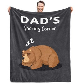 COZYCRIB Dad Gifts Blanket Dad Christmas Birthday Gifts Dad Gifts from Daughter Son New Dad Gifts Dad To Be Gifts Gifts for Dad Who Wants Nothing Best Dad Gifts Throw Blanket 60inx50in