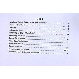 Lot 2 Allis Chalmers Roto Baler Operating and Repair Manuals Service Shop Owners