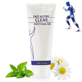 Soothing Cooling Gel 100g,Sports Soothing Cooling Gel Body Care Lotions,Cooling with Menthol and Frankincense,Soothing Moisturize Cream