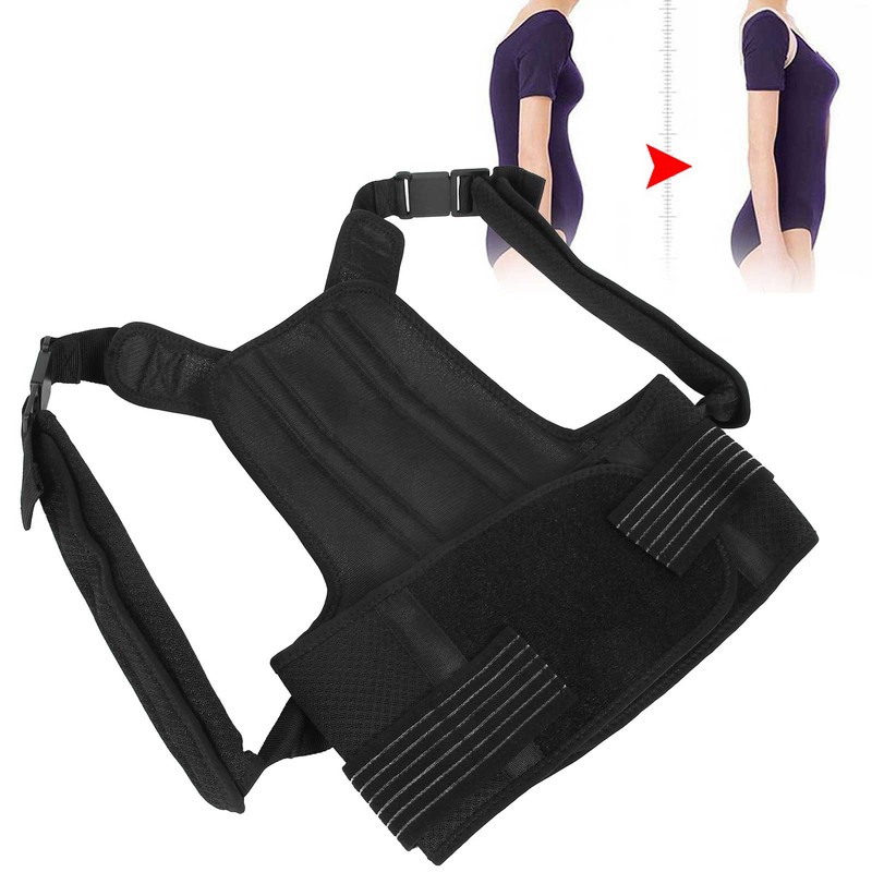 Adjustable Hunchback Correction Belt Posture Corrector Brace Keel Back Spine