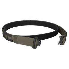 KRYDEX GEAR Tactical Belt with Quick Release 1.75 Inch Tactical Belt with 1.5 Inch Inner Belt Military Heavy Duty Molle Belt Work Belt High Performance Belt for Men (Ranger Green, M)