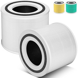 2 Pack HEPA 14 Replacement Filter Fit For 240 Air Purifier, For HEPA 14 Air Purifier Filter Replacement with Activated Carbon, 3-in-1 True HEPA 240 HP-14
