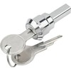 Silver Universal Toolbox Lock, Cabinet Cam Lock, 180° Rotation Unlocking,