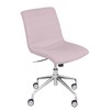 Elle Decor Adelaide Home Office Task Chair, Armless Adjustable Height