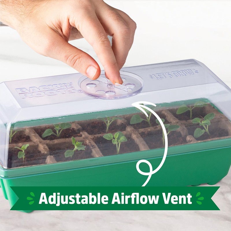Back to the Roots 10-Cell Greenhouse Germination Kit | Includes