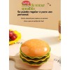 Vajilla Con Forma De Hamburguesa, Ensaladera, Juego De 7 Pie