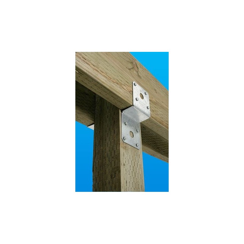 6 PCS Deck Joist Tie,Steel Z Bracket Tie Plate Fit