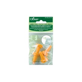 Clover Jumbo Point Protectors-Sizes 11 To 15 4/Pkg,Yellow