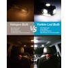 Yorkim 194 LED Bulbs White 6000k Super Bright 5th Generation,