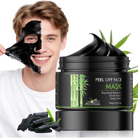 Mascarilla Para Eliminar Puntos Negros (Para Mujeres Y Hombres), Mascarilla Exfoliante De Carbón De Bambú, Limpieza Profunda Con Control De Grasa, Para Todo Tipo De Piel (113 G)