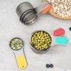 Minteem Magnetic Measuring Cups Set of 5, Stainless Steel Nesting
