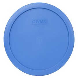 Pyrex 7402-PC 6/7 Cup Marine Blue Round Plastic Food Storage Lid
