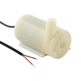 WITTKOWARE Mini Submersible Pump, Diameter 23 mm, 3-6 V/DC, Max. 360 mA, Maximum Flow Rate 120 l/h, Horizontal