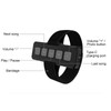 Car Bluetooth Media Button with Steering Wheel Mount, Fingertip Wireless