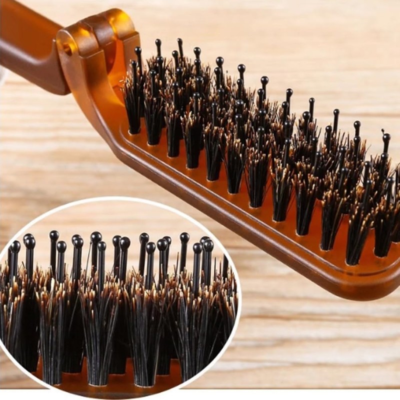 1 Stück Folding Bristle Comb Haarausfall Prävention Kamm machen Haar