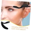 NOLITOY Professional Eyebrow Lash Comb Metal Needle Tooth Women's Makeup