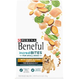 Purina Beneful Incredibites With Farm-Raised Chicken, Small Breed Dry Dog Food - (4) 3.5 lb. Bags