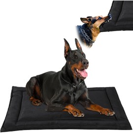 HOMBYS Chew Proof Dog Crate Pad for Small Medium & Large Dog,Indestructible Dog Bed for Aggressive Chewers,Machine Washable Waterproof Dog Crate Mat,Durable Puppy Pads, 22"x35"