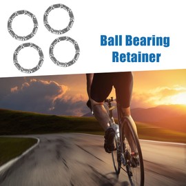 A ABSOPRO Bicycle Bearing Holder 31 mm Crank Bearings Wheel Steel Pack of 4