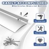 3PCS 40inch Door Rain Drip Guard for Windows Drip Cap
