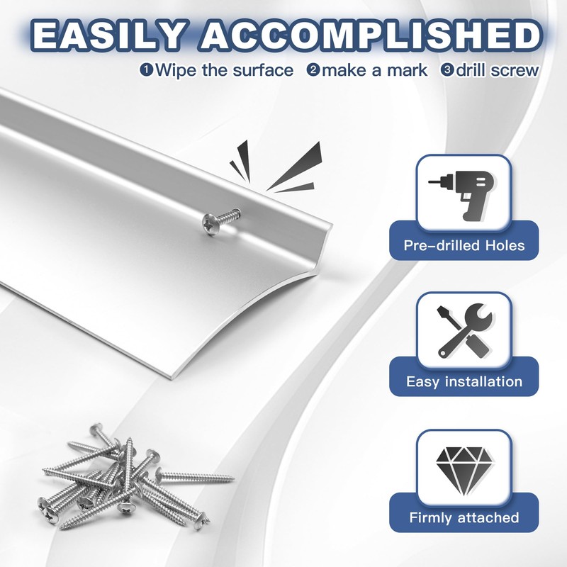3PCS 40inch Door Rain Drip Guard for Windows Drip Cap