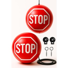 Garage Parking Ball - Hanging Parking Stop Sign for Ceiling Moun