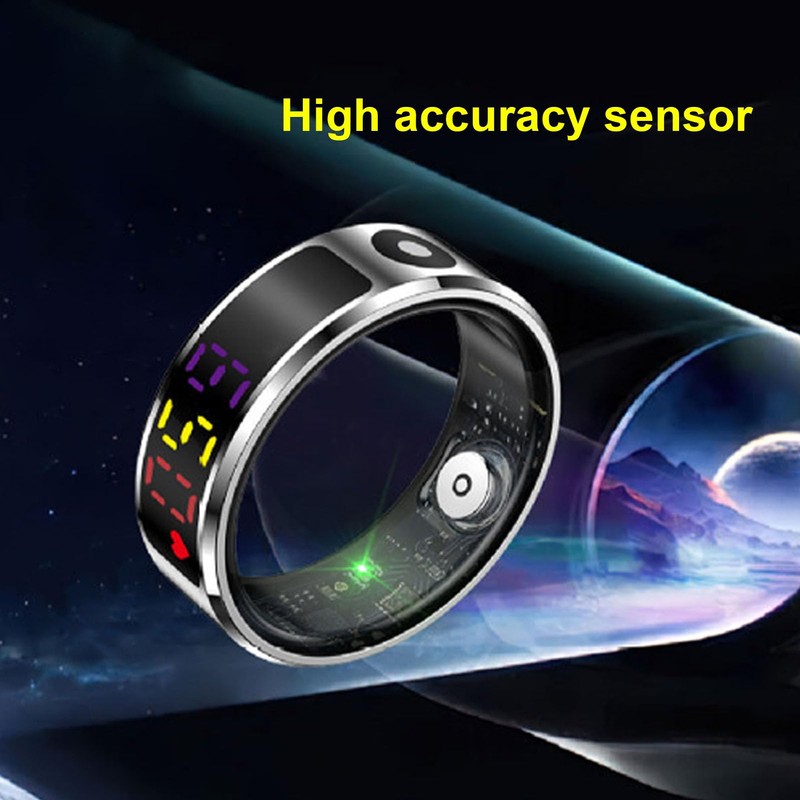 Generic Smart Ring for Women Men, Water Proof Health Tracker
