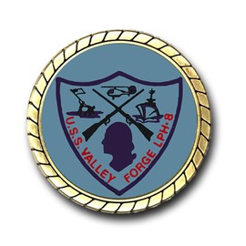 Military Productions USS Valley Forge LPH-8 US Navy Challenge Coin