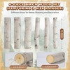 Birch Logs Set 6 Pcs Fire Wood Gas Fireplace Logs