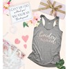 Rose Gold Bridal Party Tri-Blend Women's Racerback Tank Top -