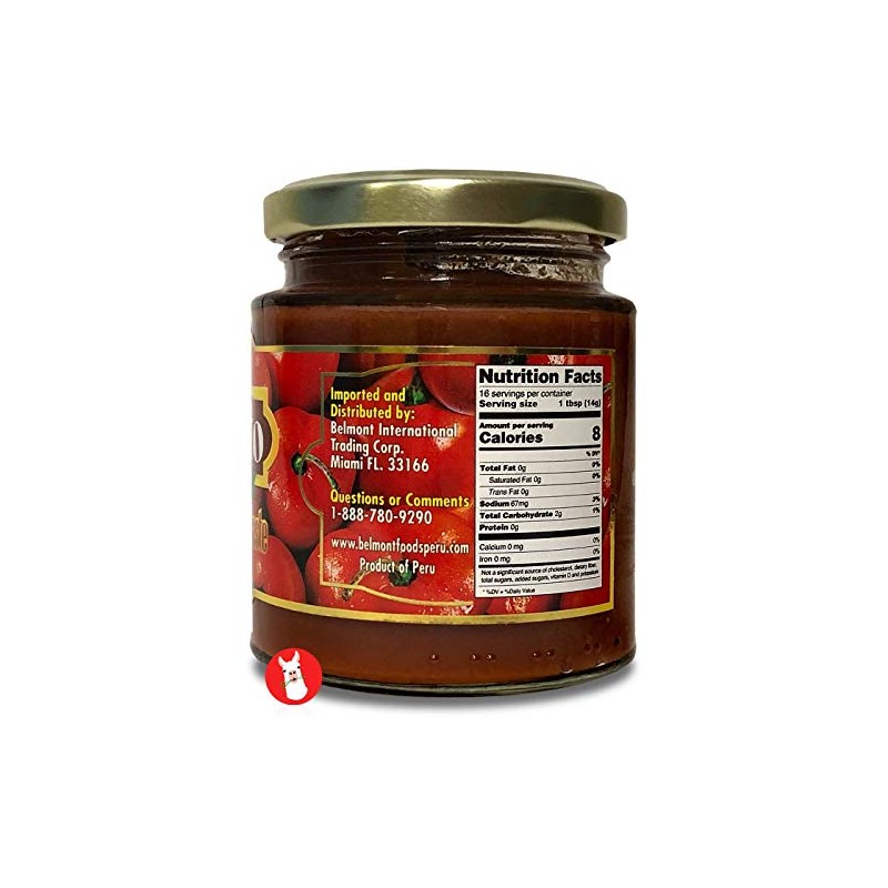 Belmont Rocoto Hot Red Pepper Paste (8 oz/227g)
