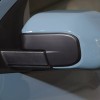 car-king888 Matte Black ABS Rearview Mirror Trim Cover For Ford