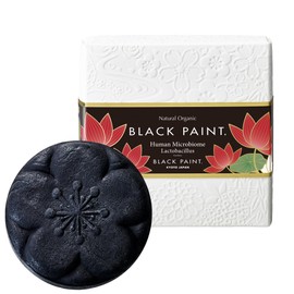 Premium Black Paint with Lactic Acid Bacteria 4.2 oz (120 g) Paint Face Washing Soap, Made in Japan