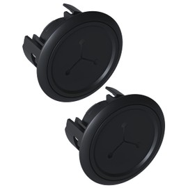 ECHOGEAR TV Cord Hider - 2.5" Mini in Wall Cable Management Kit Cord Concealer for Wall Mounted TVs - Easy 3-Step Install w/Locking Winged Grommets for Secure Fit - Black