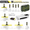14PCS Drywall Knife Set, Hand Tool Kit Include Stainless Steel